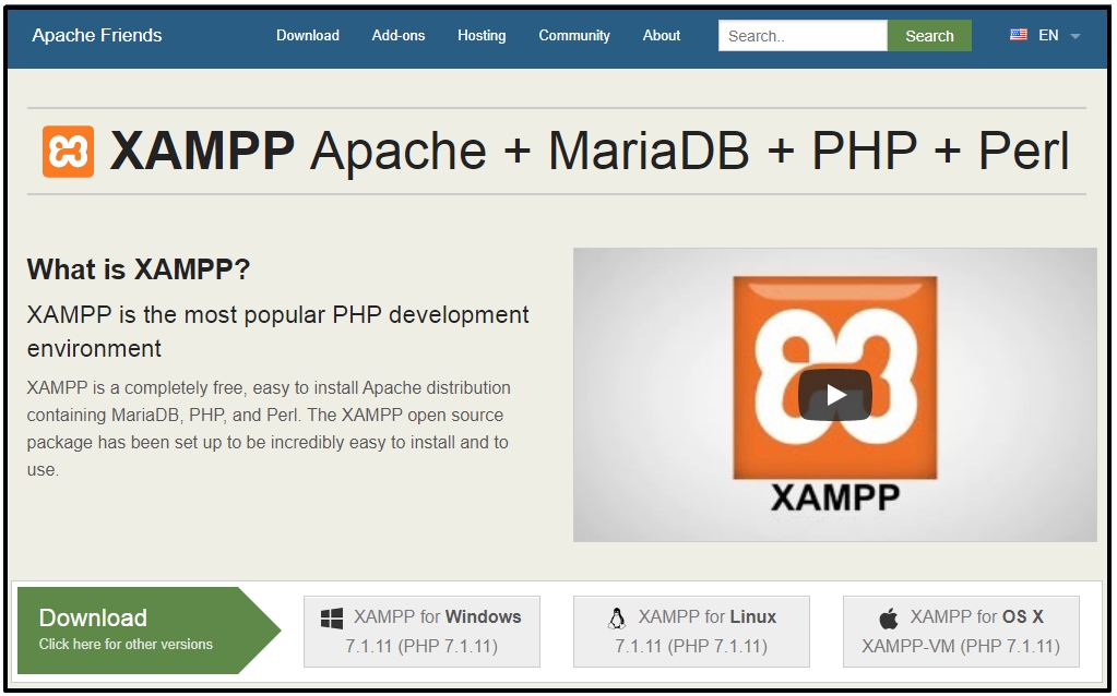 Apache Friends Xampp