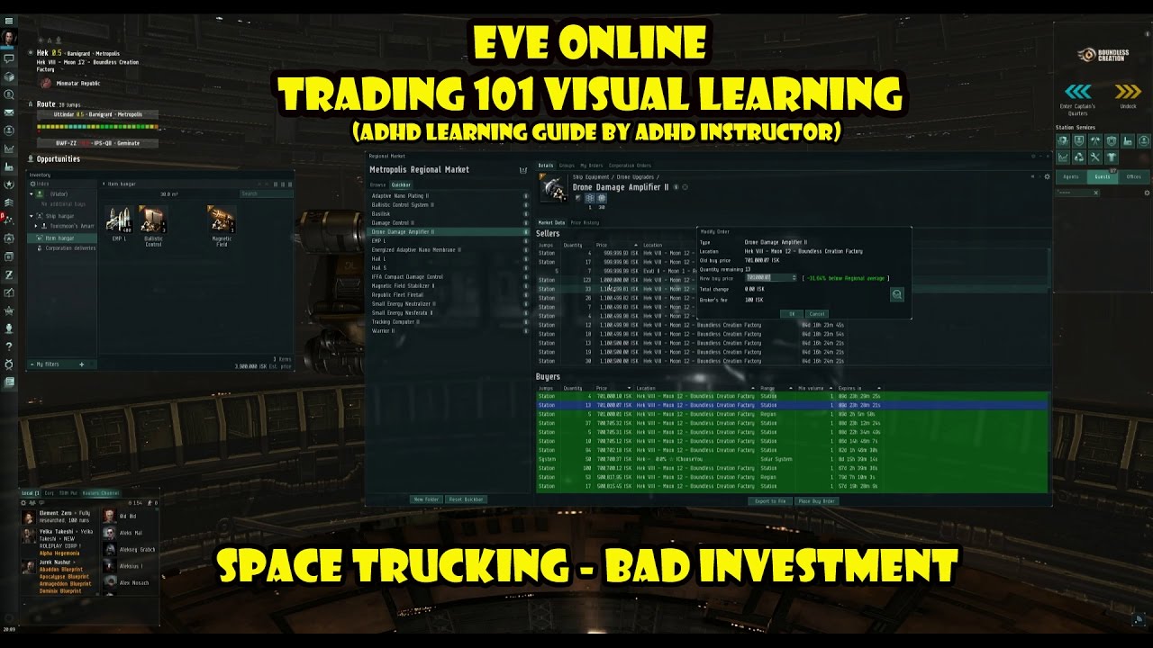 Eve Online Market Trading